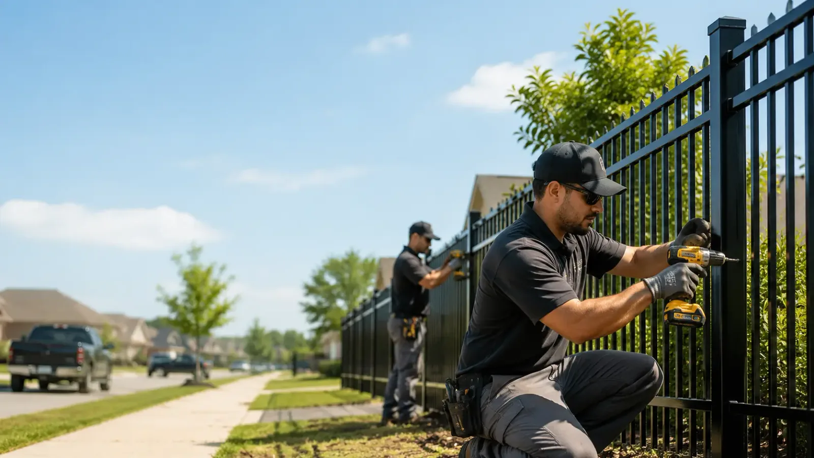 Metal Fence Installation in Andover, IL